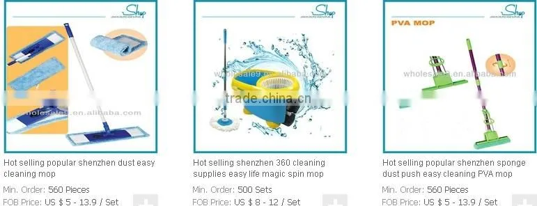 Automatic Squeezed Hands Free Mop