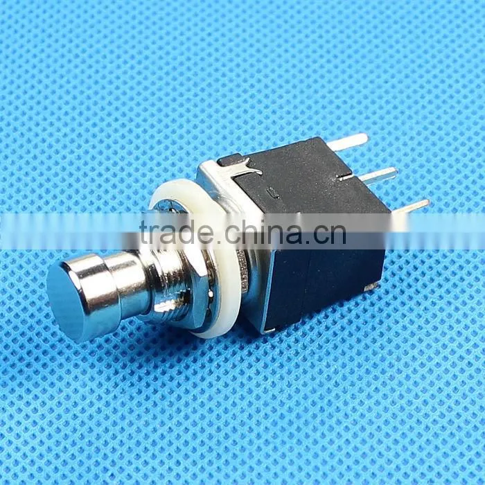 SPDT stomp foot switch with PCB terminals