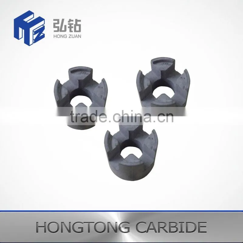Tungsten carbide 4 Way Swirl Chamber threading nozzle Used for PDC bit
