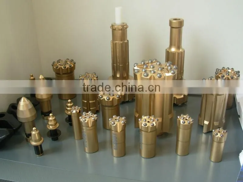 Tungsten carbide drilling head