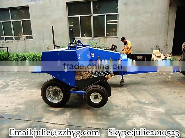 Hot Selling self-propelled automatic Square hay baler/straw baler/grass baler for alfalfa