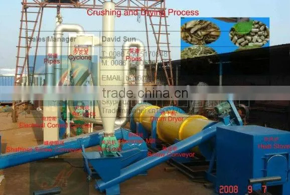 XJ850 220KW Rice Husk Pellet Mill/Wood Pellet Production line