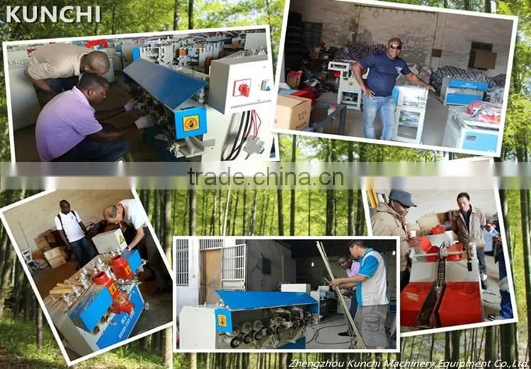 Top quality! KUNCHI brand bamboo toothpick / skewer making machine with total solution! No.6927