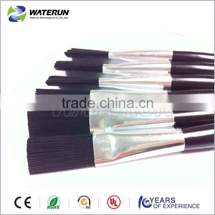 WT-06 black conductive plastic industrial brush for pcb cleaning