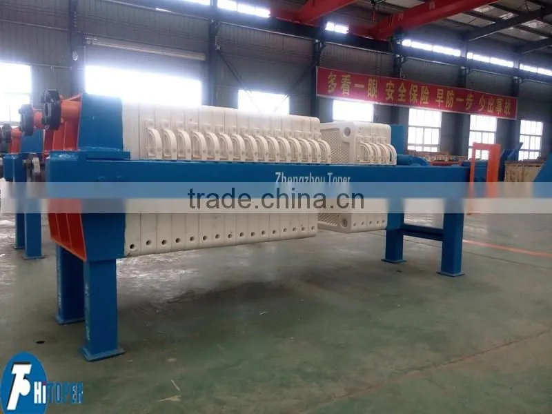 stainless steel/SS filter press/frame and plate filter press machine