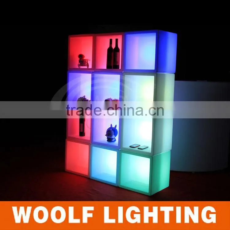 Rechargeable Lighting Club Bar LED Illuminated Ice Bucket