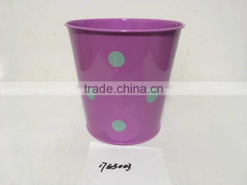 china best sellers home garden colorful iron metal hanging plant flower pot and metal planters