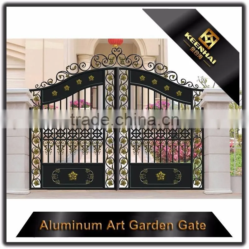 Home&Garden Decoration Powder Coated Aluminum Door for Villa Garden