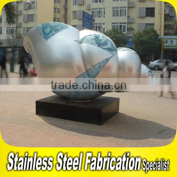 Garden Sculpture Stainless Steel Statue Sculpture Abstract