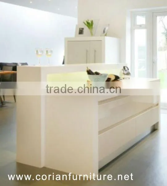 Interior design custom sized built small cafe bar