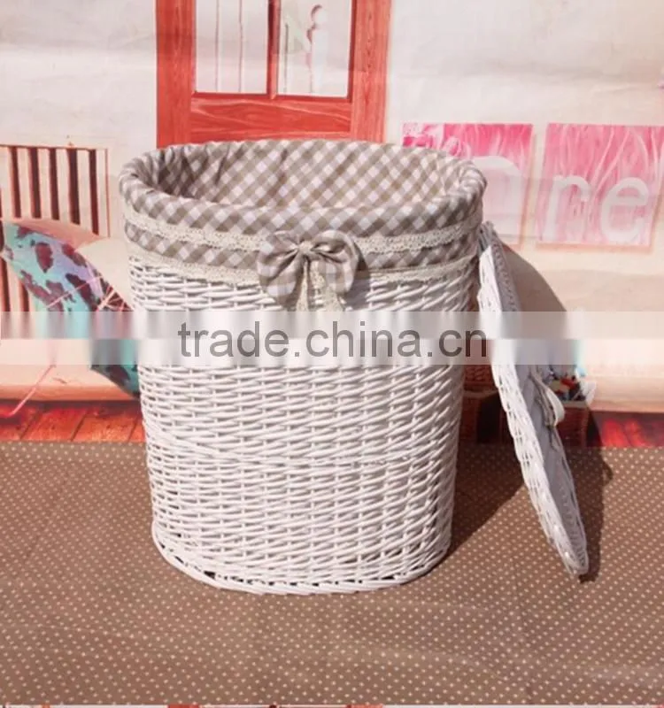 wicker craft round wholesale laundry baskets