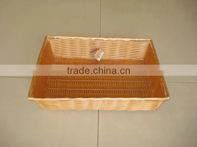 Antique wicker fruit plate & fruit tray & compote