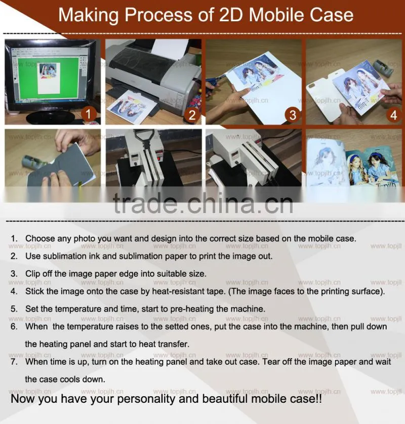 coated phone case and mug print use sublimation paper A4 A3
