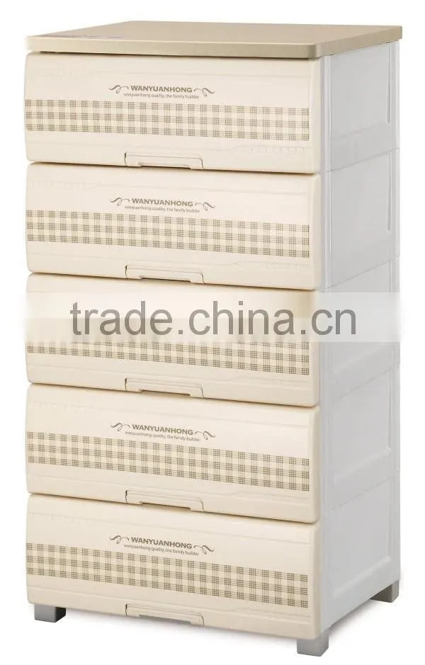 Durable Plastic Office Furniture Storage Cabinet For Closet/Office