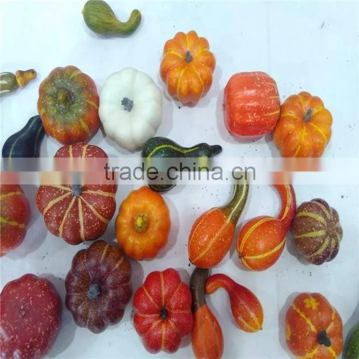 High quality small crafts white foam craft pumpkins for event decor