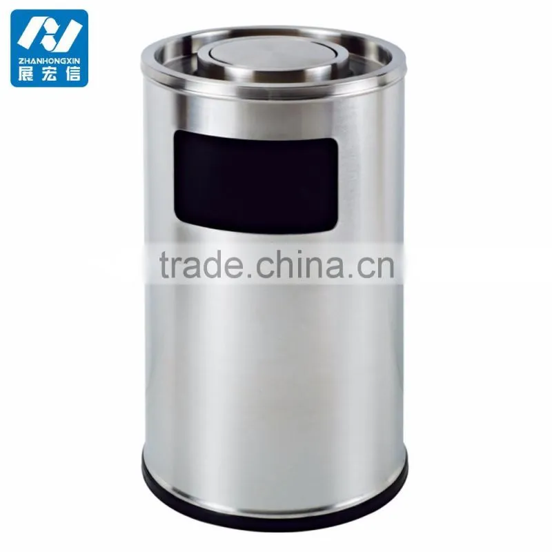China Wholesale Pubic Outdoor Stainless Steel Trash bin