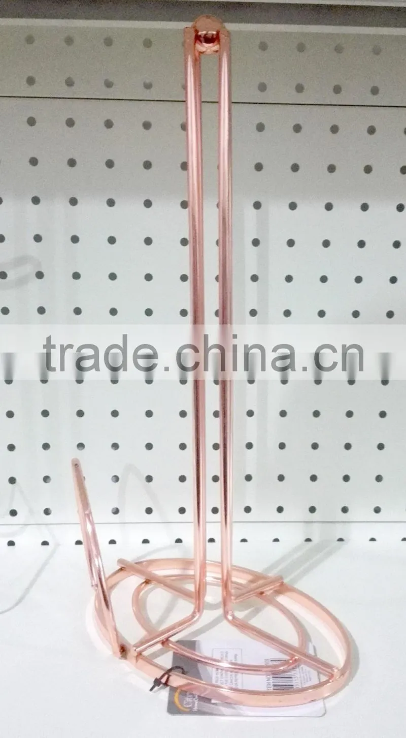 Steel constraction bathroom tissue towel holder