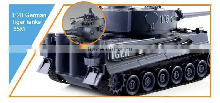 Hot sale 1:24 german tiger tank for sale with EN71 from china