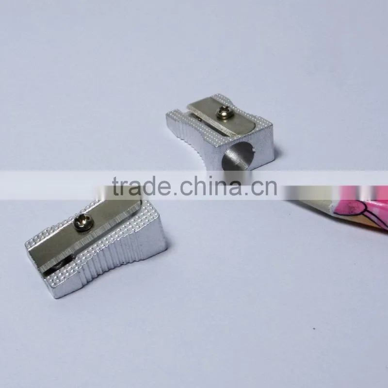 Office mini aluminium one hole pencil sharpener