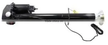 3500LB Electric Trailer Power Tongue Jack Black Battery 12 Volt