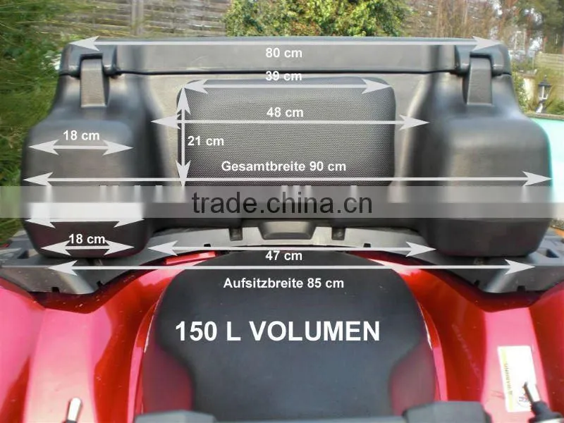 ATV/QUAD STORAGE LUGGAGE HARD CARGO REAR BOX