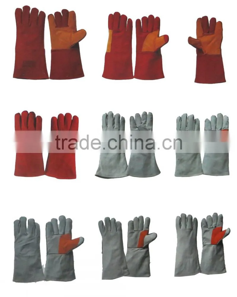 Reinforced Palm Welding Leather Gloves 14"/16"