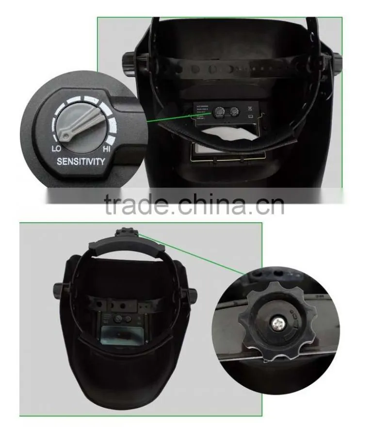 Auto darkening welding helmet custom