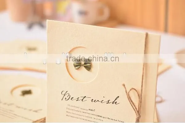 Classical Handmade Greeting Card Happy Birthday Valentine's Day Custom Greeting Card