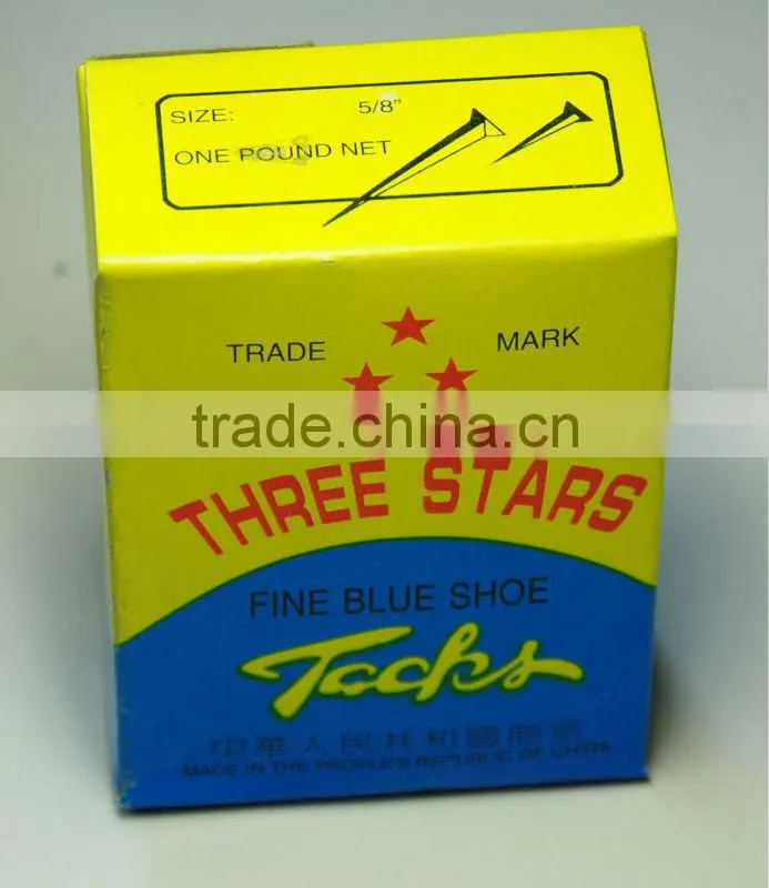 shoe tacks in nails