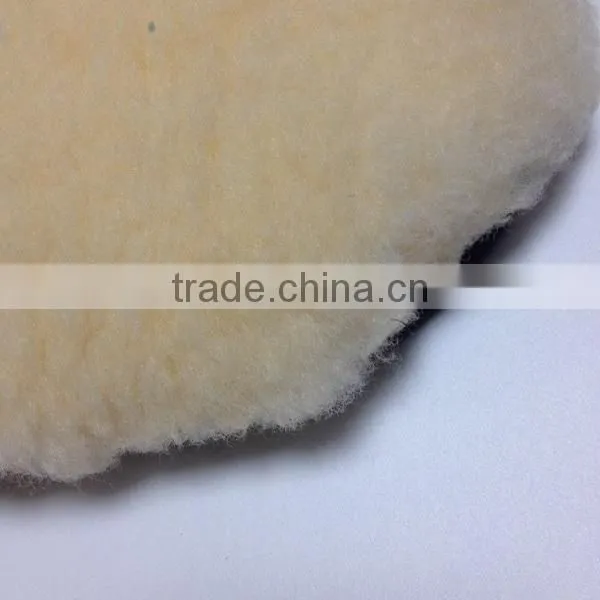 synthetic wool polish wash mitt for car