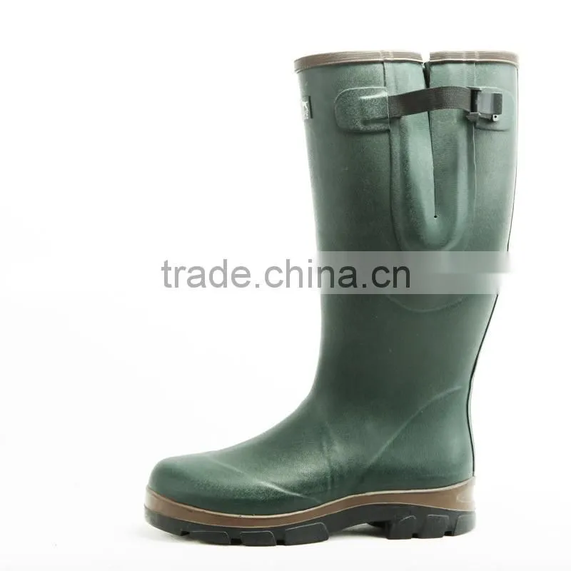 waterproof outdoor rubber hunting boots