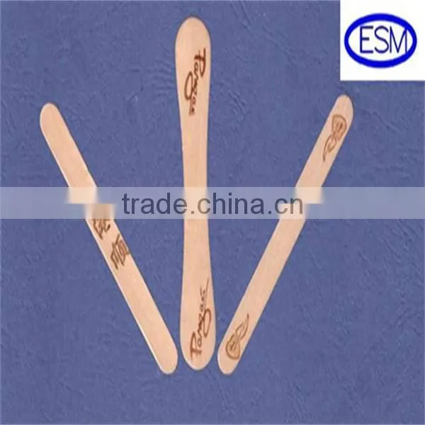 Wholsale disposable wooden 93mm ice cream stick