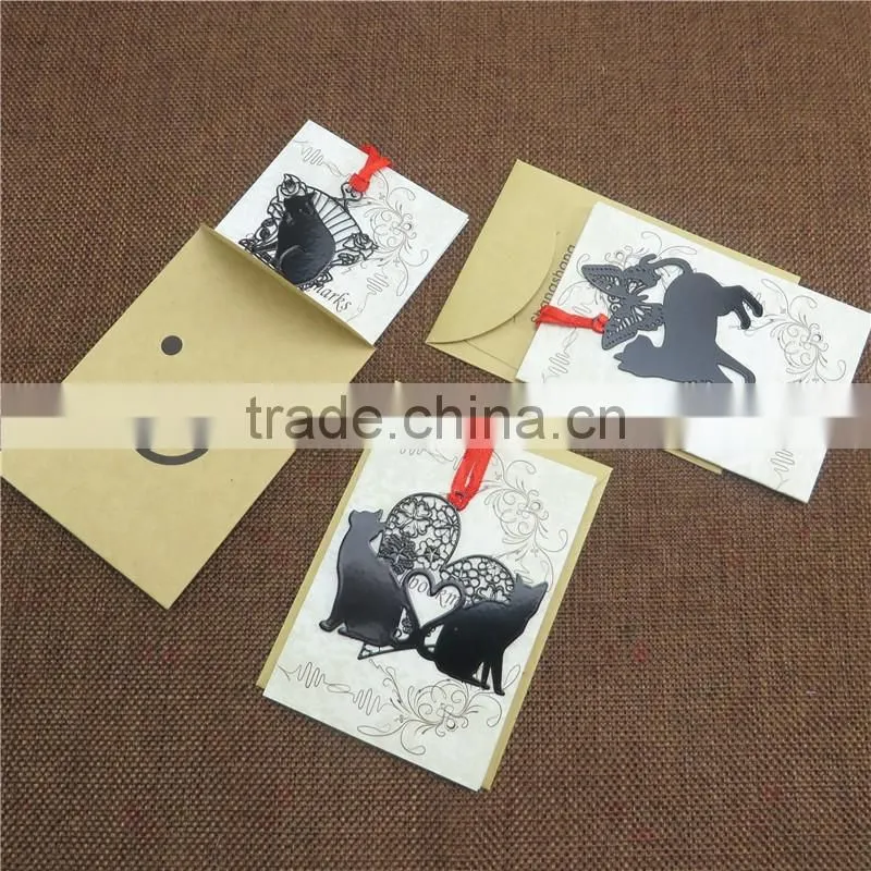 art & collectible fancy metal bookmark for souvenir and wedding decoration gifts