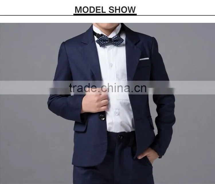2015 new design wedding suit for children boys suit pant coat children