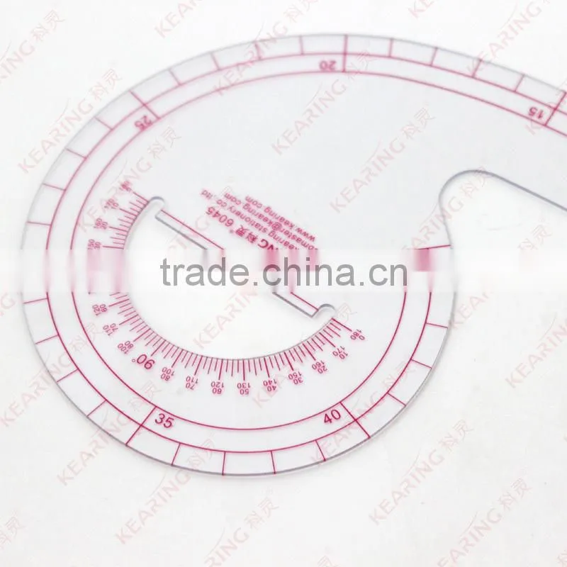 Kearing 45cm a flexible ruler,plastic garment curve ruler,transparent ruler #6045