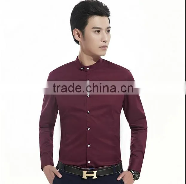 new design cotton custom men shirt SL096