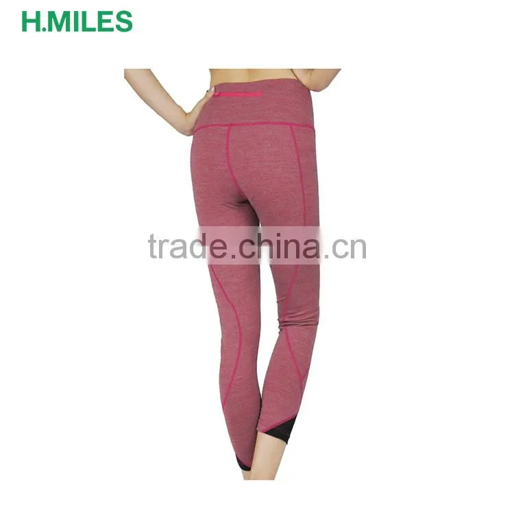 Full Length Breathable and Comfortable lady's yoga pants leggings