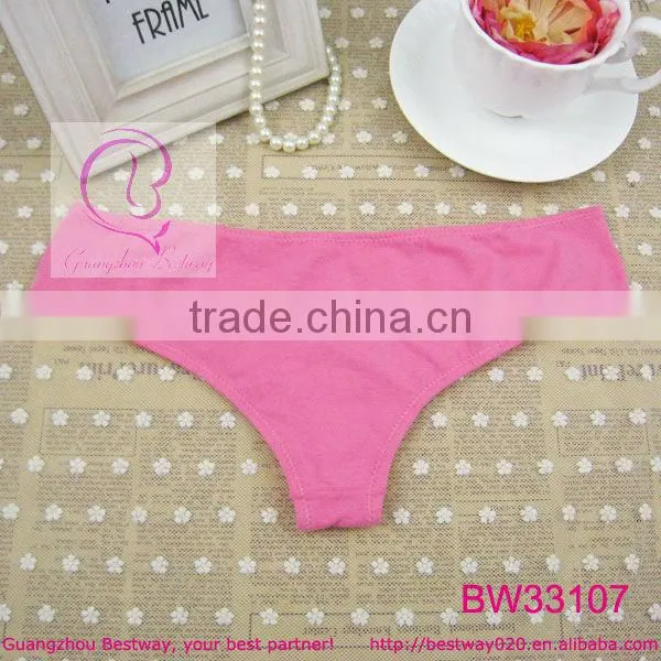 Hot sale sexy pink net panties