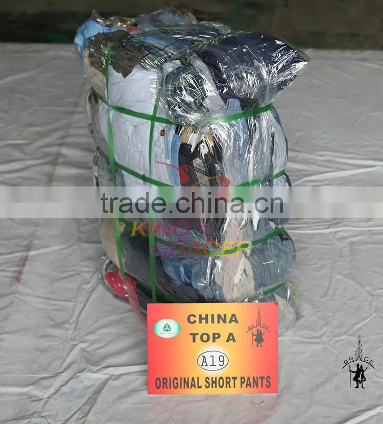 Stock Bulk Wholesale In Bales Men Short Pants wholesale clothing used