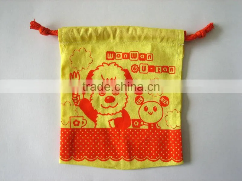printed cotton gift bag
