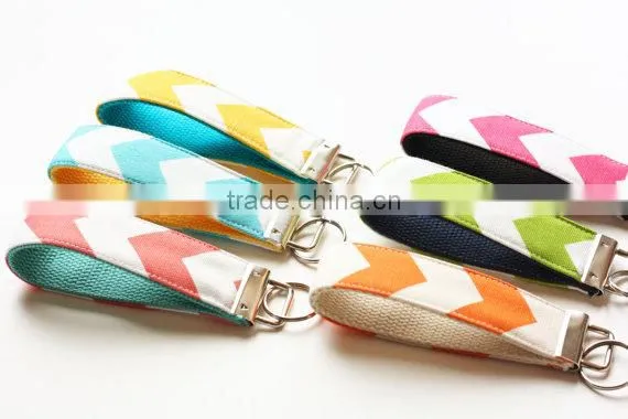 Wholesale Monogrammed Chevron Keychain