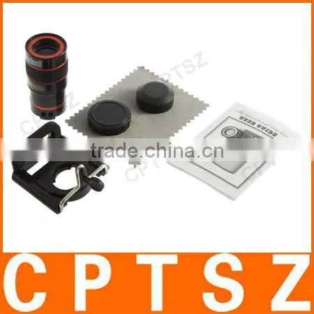 8X Optical Zoom Telescope Camera Lens for Mobile Cell Phone
