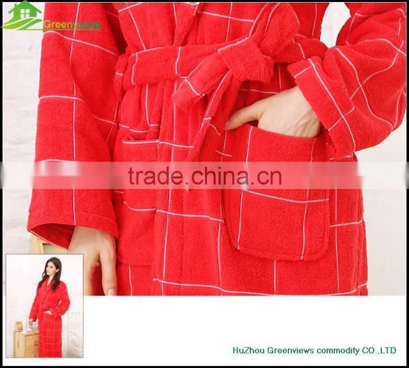 Cotton towelling bathrobes Women terry cotton long bathrobe bath robe prices