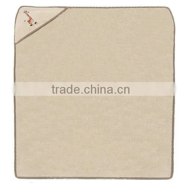 China manufacturer 100% cotton baby hooded towel