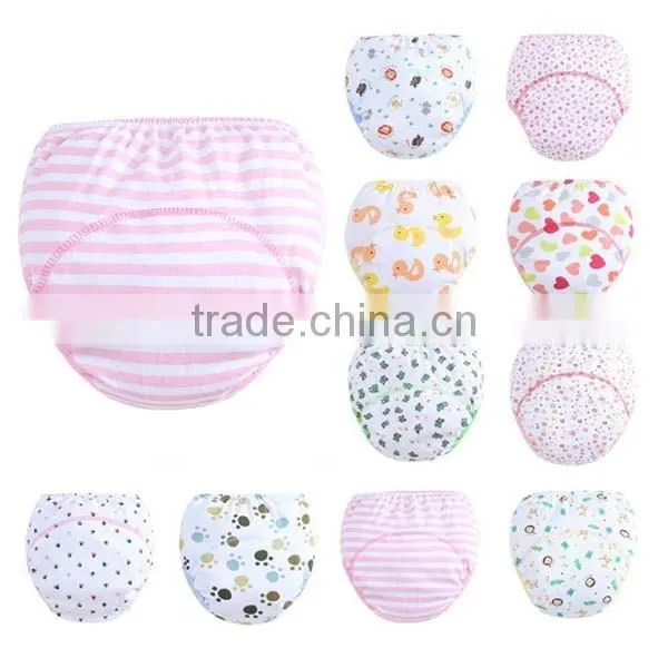 peach fruit love printed style wholesale 100% cotton baby cloth diaper