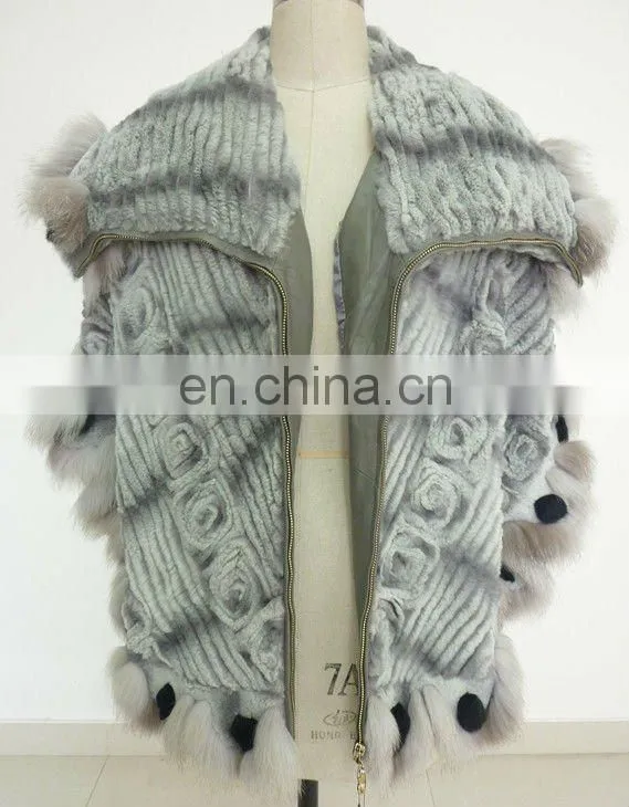 New&Long Style Ladies' MInk Fur Coat