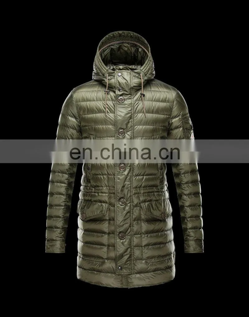 men 100%polyester light down jacket