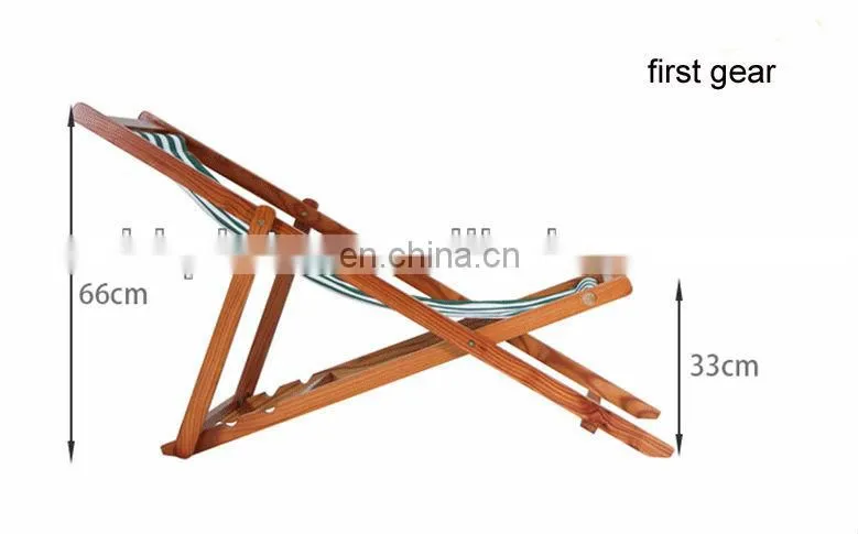 Wooden frame beach chair,fishing chair,wholesale deck chairs