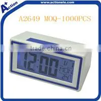 Digital LED Light Clock with Sound Controlled