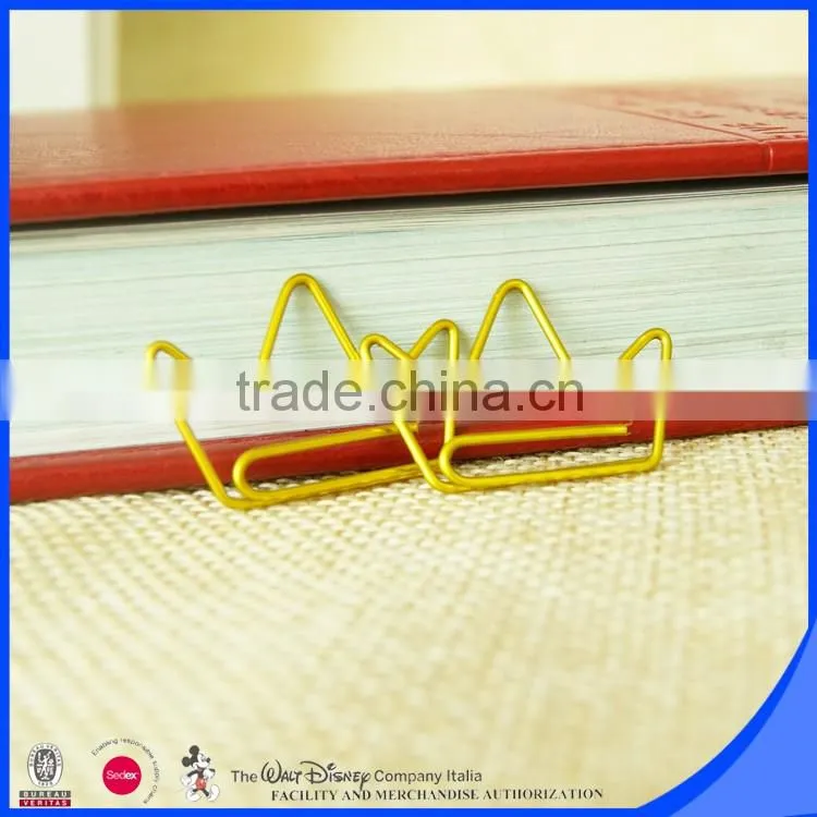 Custom shape assorted design paper clip for promotional gift